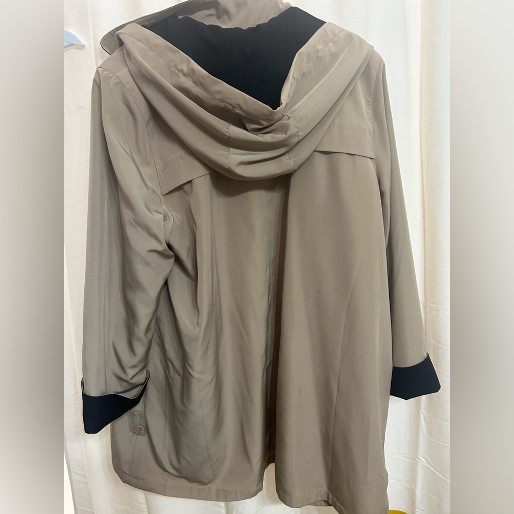 NorthStyle, Two-Tone, detachable lined,rain jacket, NWOT, size 3X - Picture 2 of 7